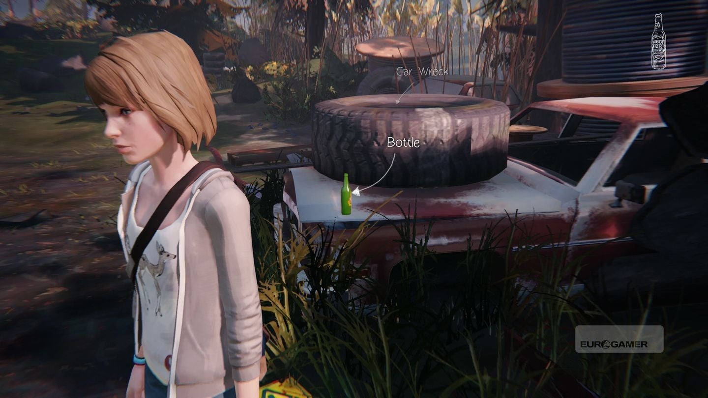 Life Is Strange bottle locations how to find all five junkyard